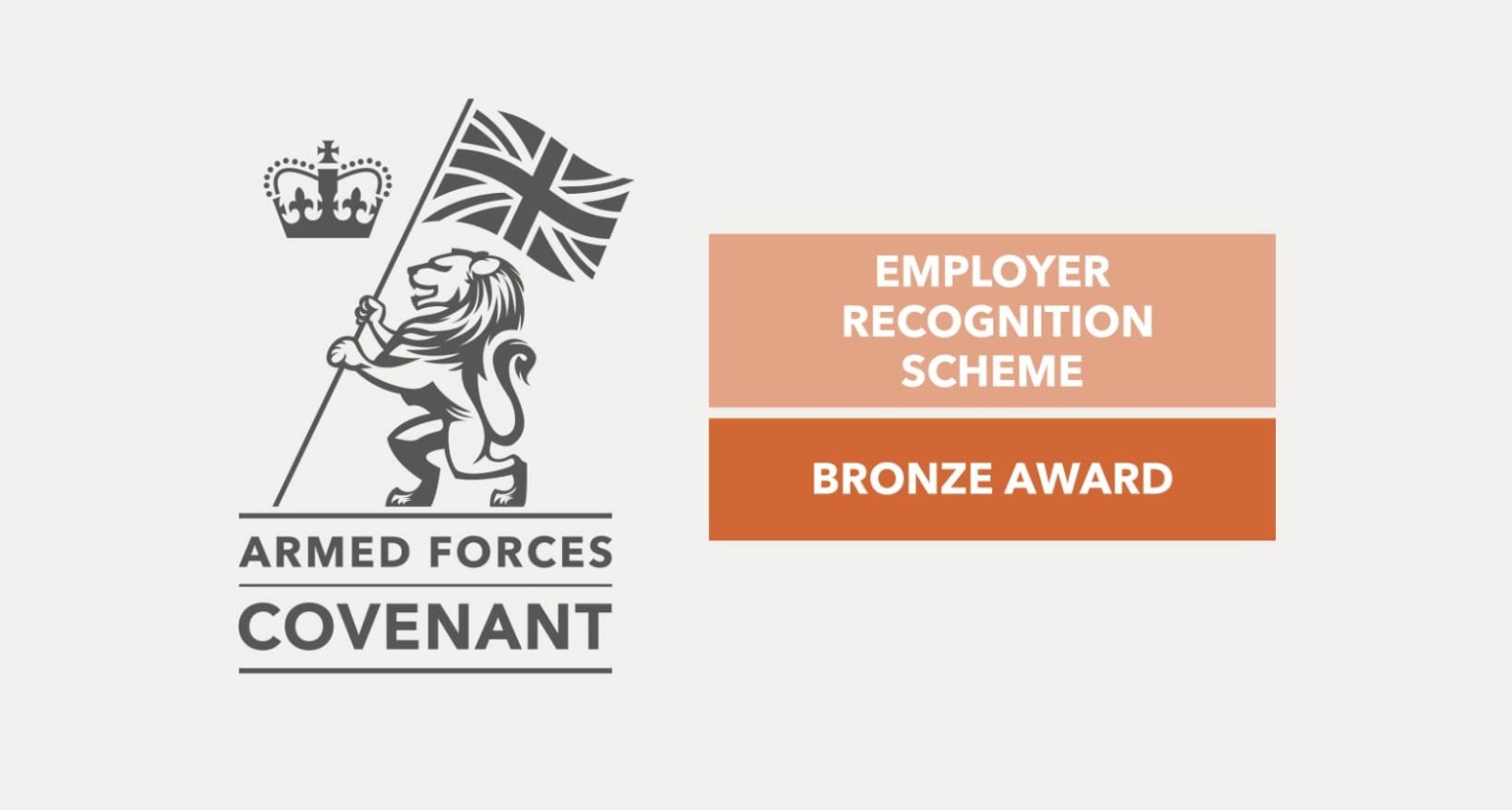 Armed Forces Covenant and Employer Recognition Scheme Bronze Award